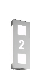 CMD Wandleuchte mit Hausnummer 26/HN
